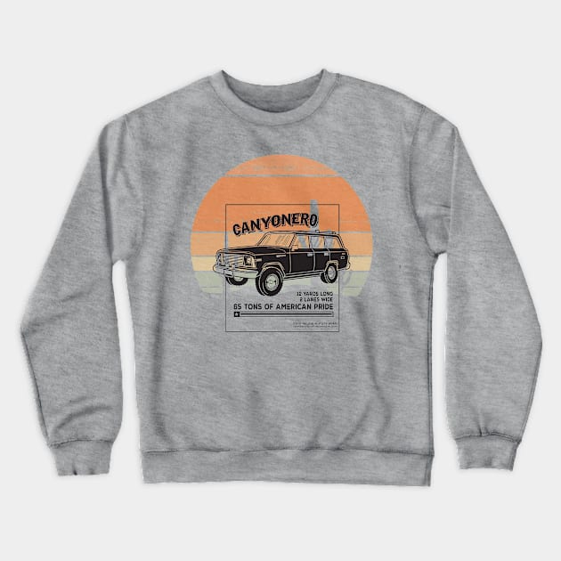 The Simpsons - Canyonero Crewneck Sweatshirt by Dreist Shirts